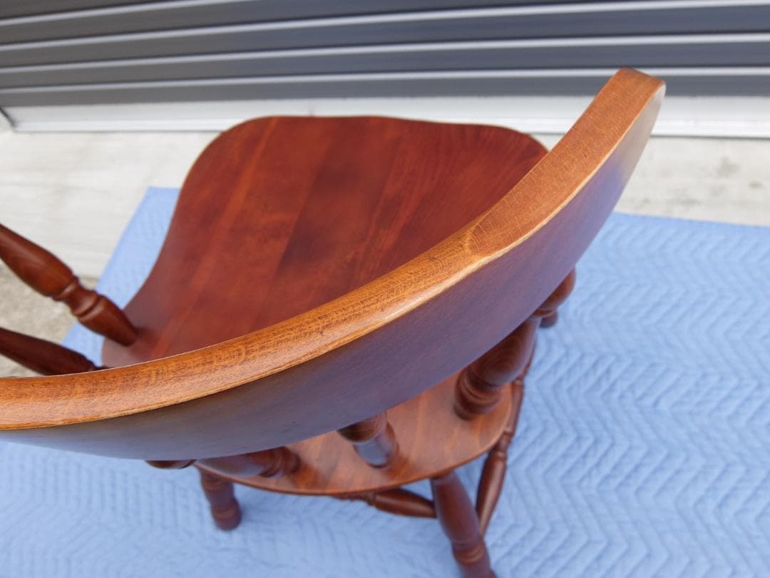 518　 B_飛騨高山 柏木工 ダイニングチェア 椅子 ウィンザーチェア