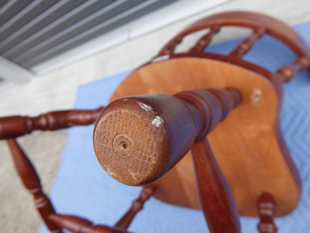 518　 B_飛騨高山 柏木工 ダイニングチェア 椅子 ウィンザーチェア