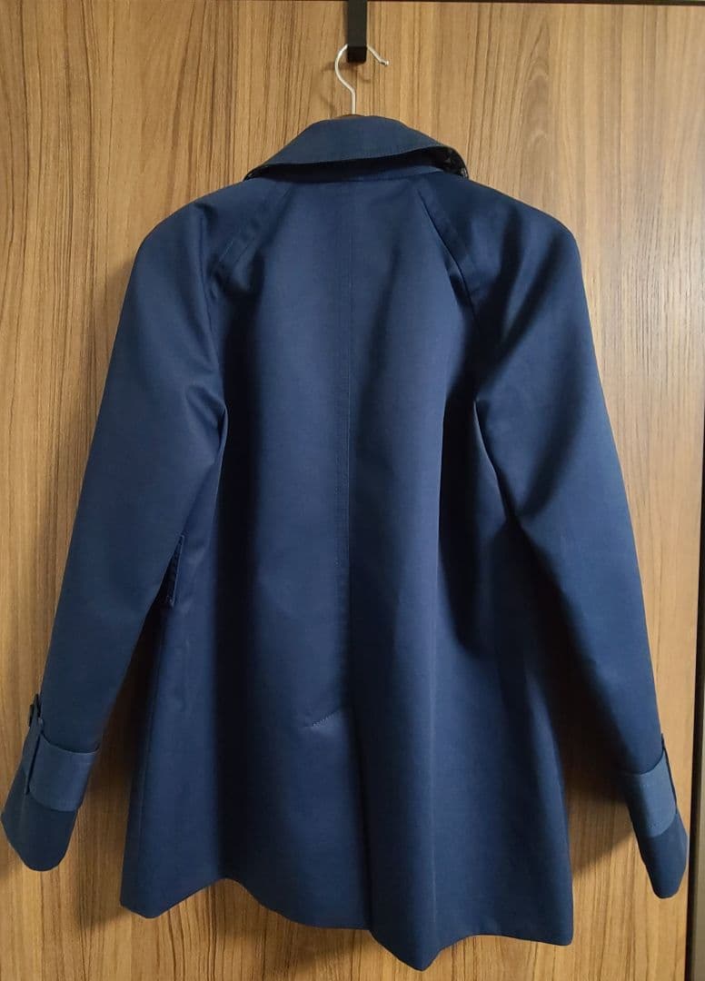 kaz　COACHネイビー トレンチコート　レディース　アウター　新品　S
