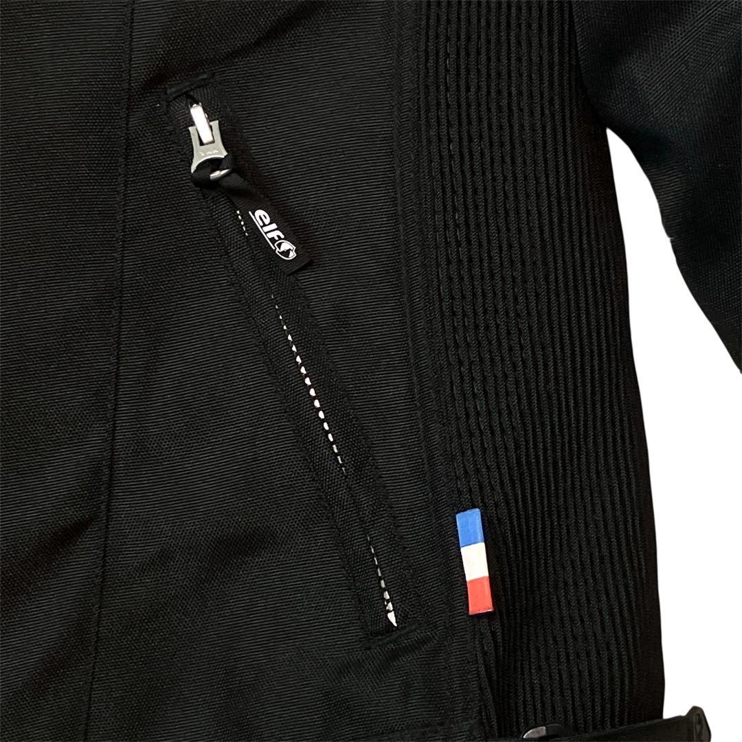 美品 エルフ ELF EL-2246 ナイロン バイク ジャケット XL