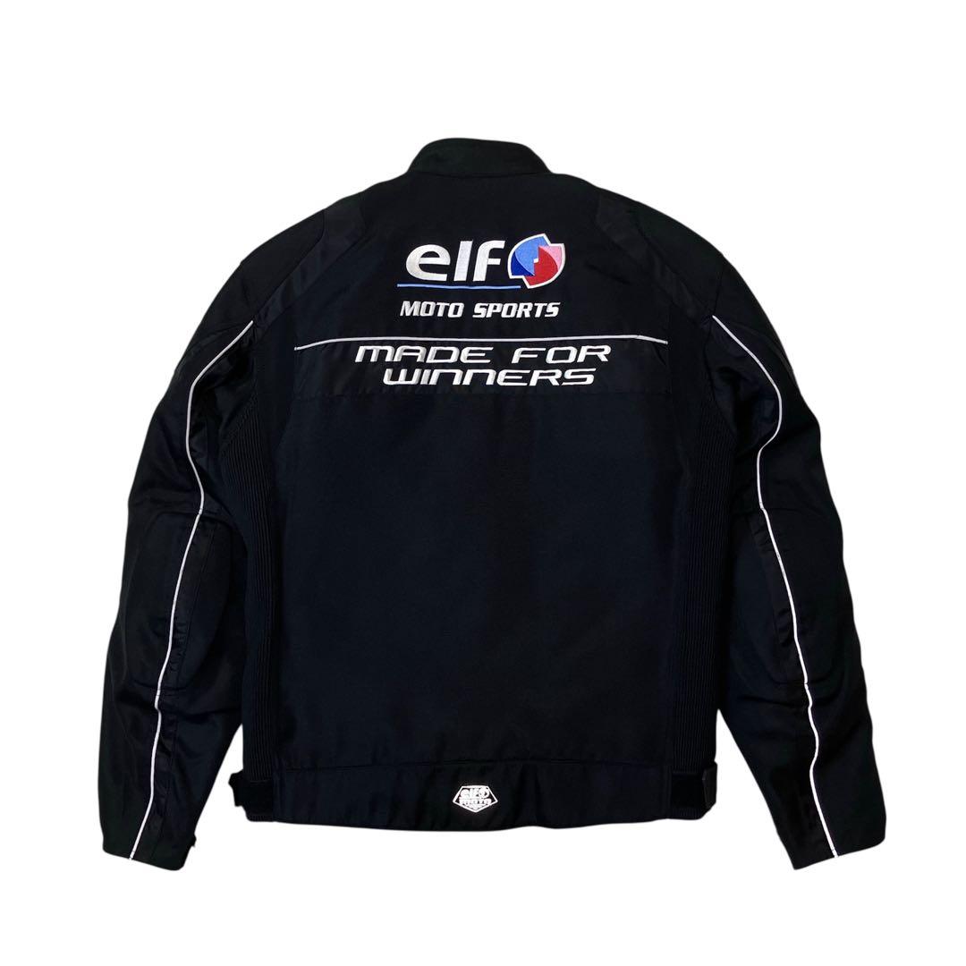 美品 エルフ ELF EL-2246 ナイロン バイク ジャケット XL