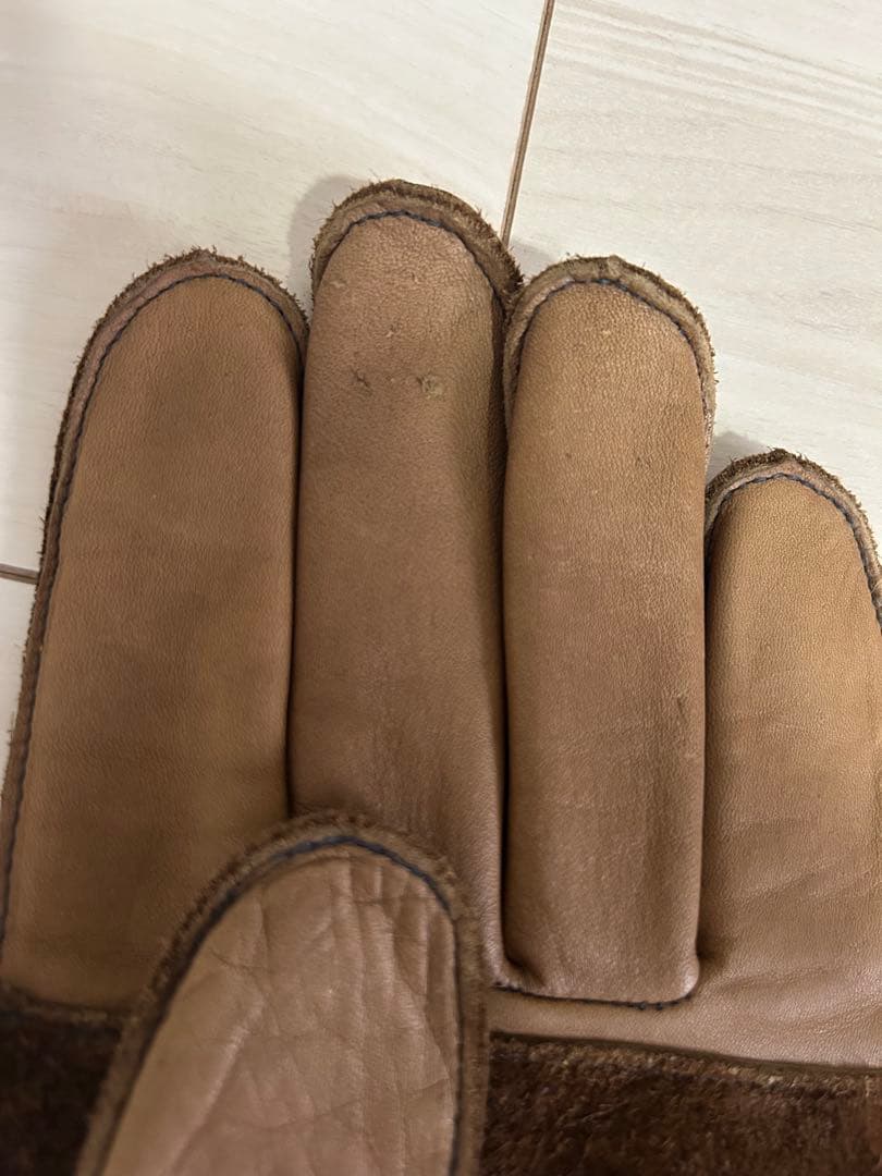 【suzu】DVERG レザーグローブ スウェード