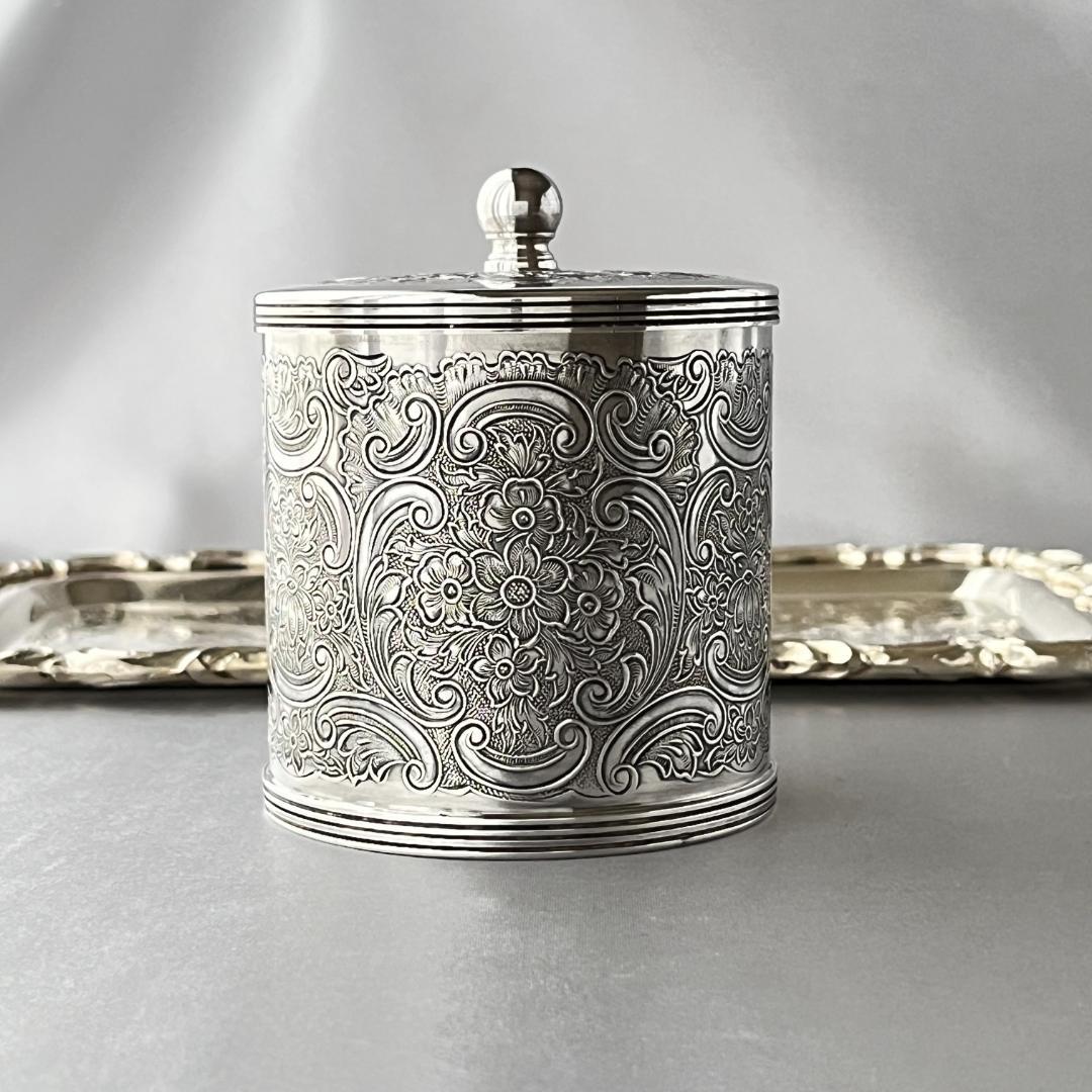 【Mappin & Webb】ティーキャディー マッピンアンドウェッブ