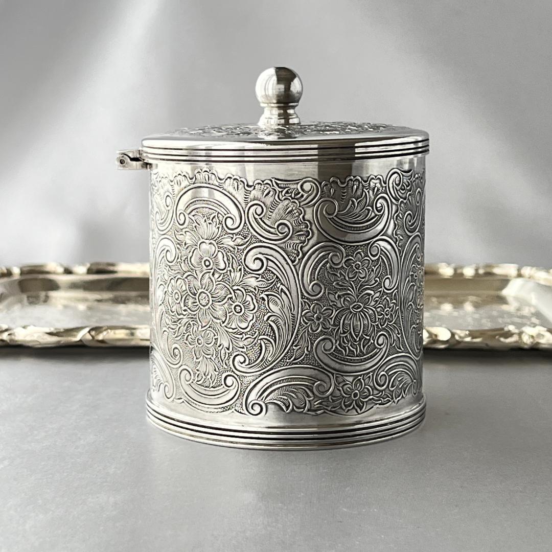 【Mappin & Webb】ティーキャディー マッピンアンドウェッブ