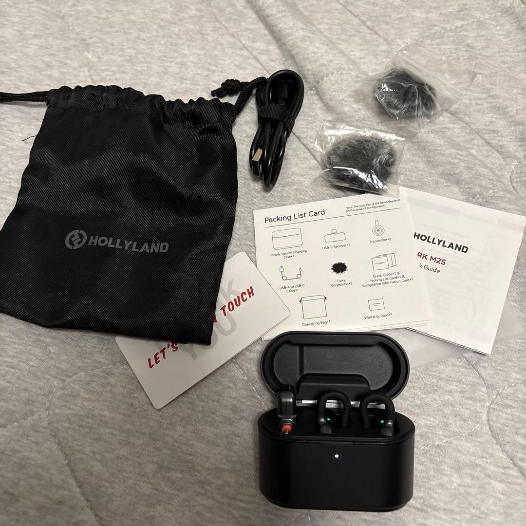 HOLLYLAND LARK M2S ワイヤレスマイク
