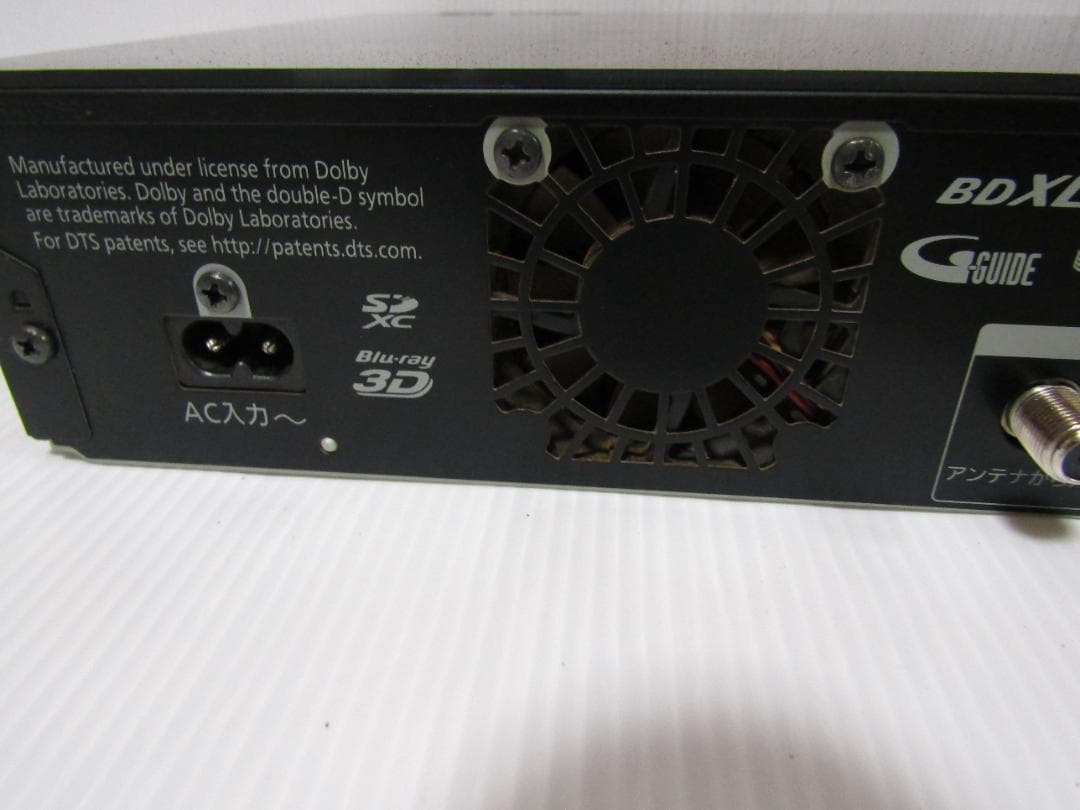 B0222 Panasonic ブルーレイ DIGA DMR-BRX4000