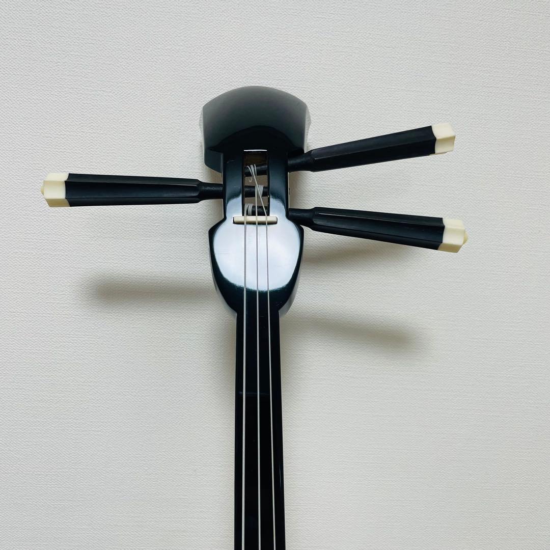 ★美品★ 沖縄三線 本蛇皮 三味線 胴巻き 和楽器