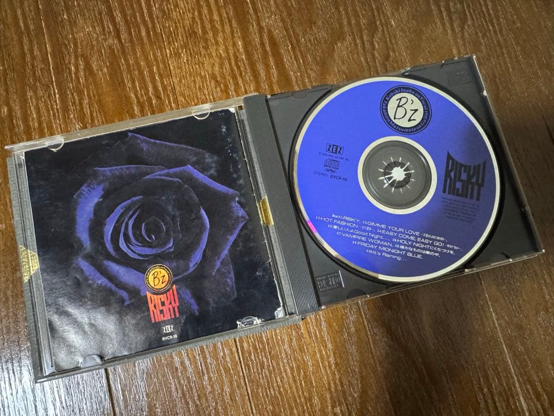 B’z RISKY (初回限定盤) 店頭用 見本盤 サンプル レコード