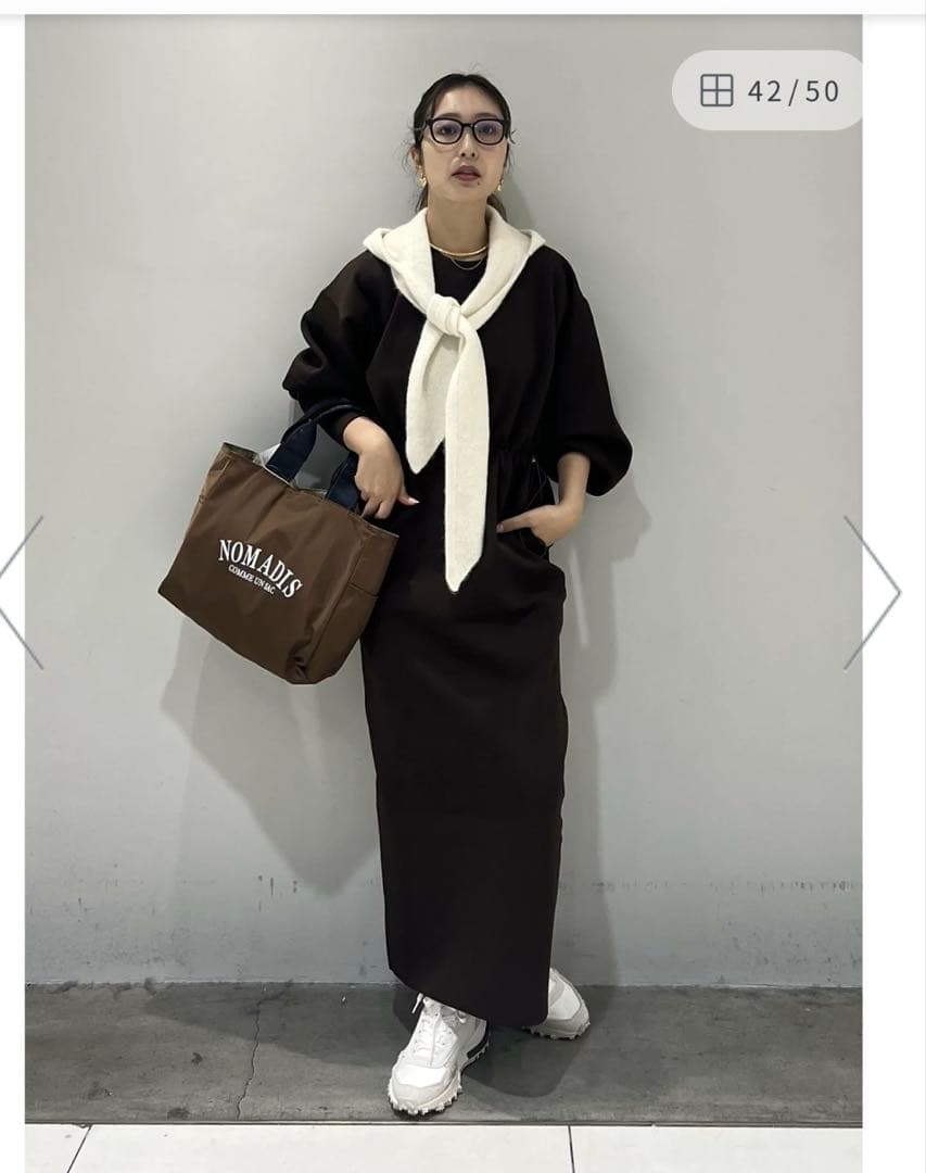 フォルムニットワンピース