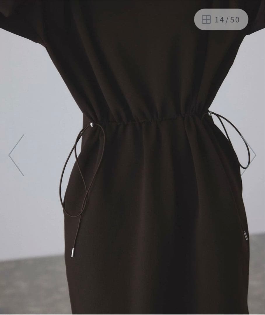 フォルムニットワンピース