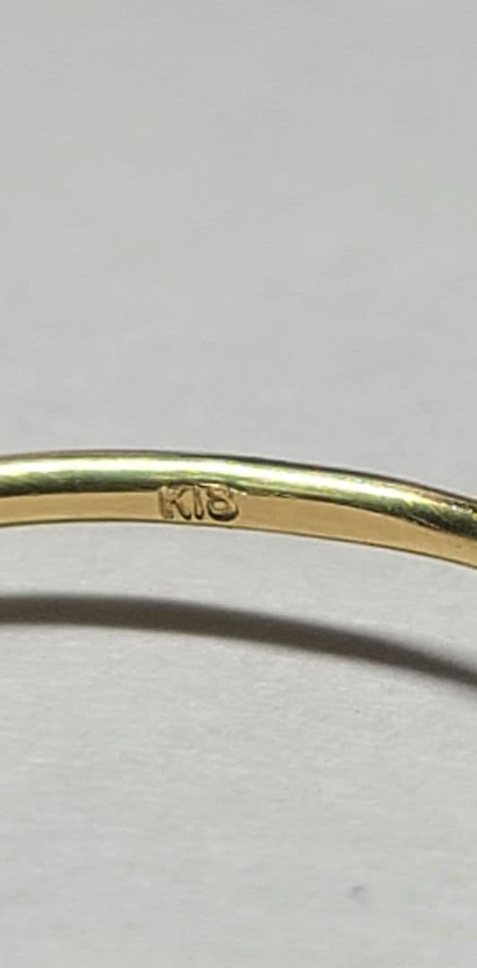 ネオン青バチバチのリングです★バターリャパライバトルマリン&アウイナイト18金★