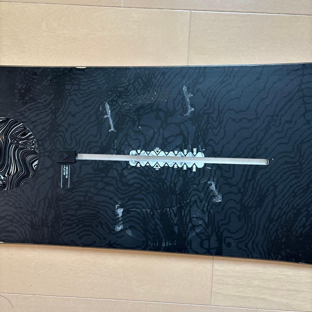 BURTON スノーボード 黒/赤