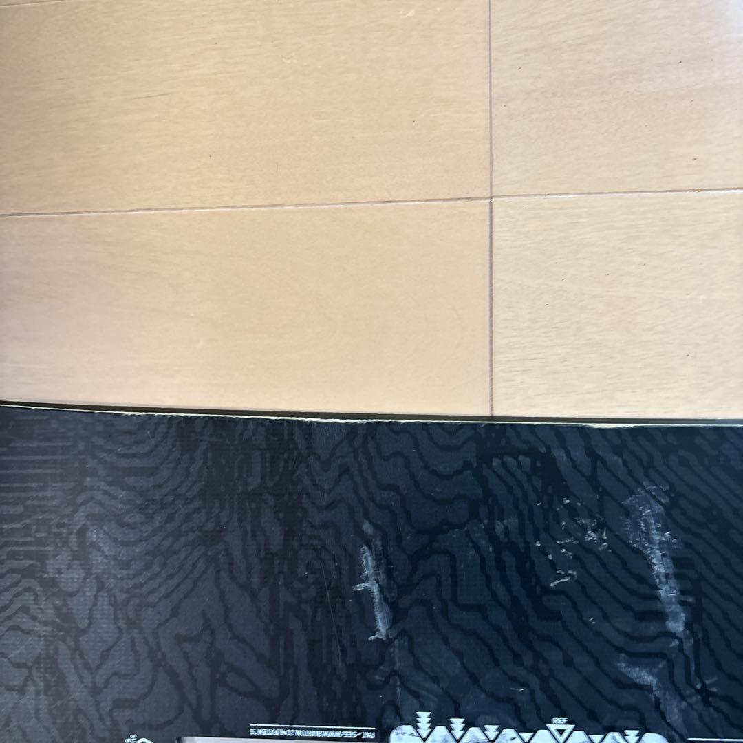 BURTON スノーボード 黒/赤