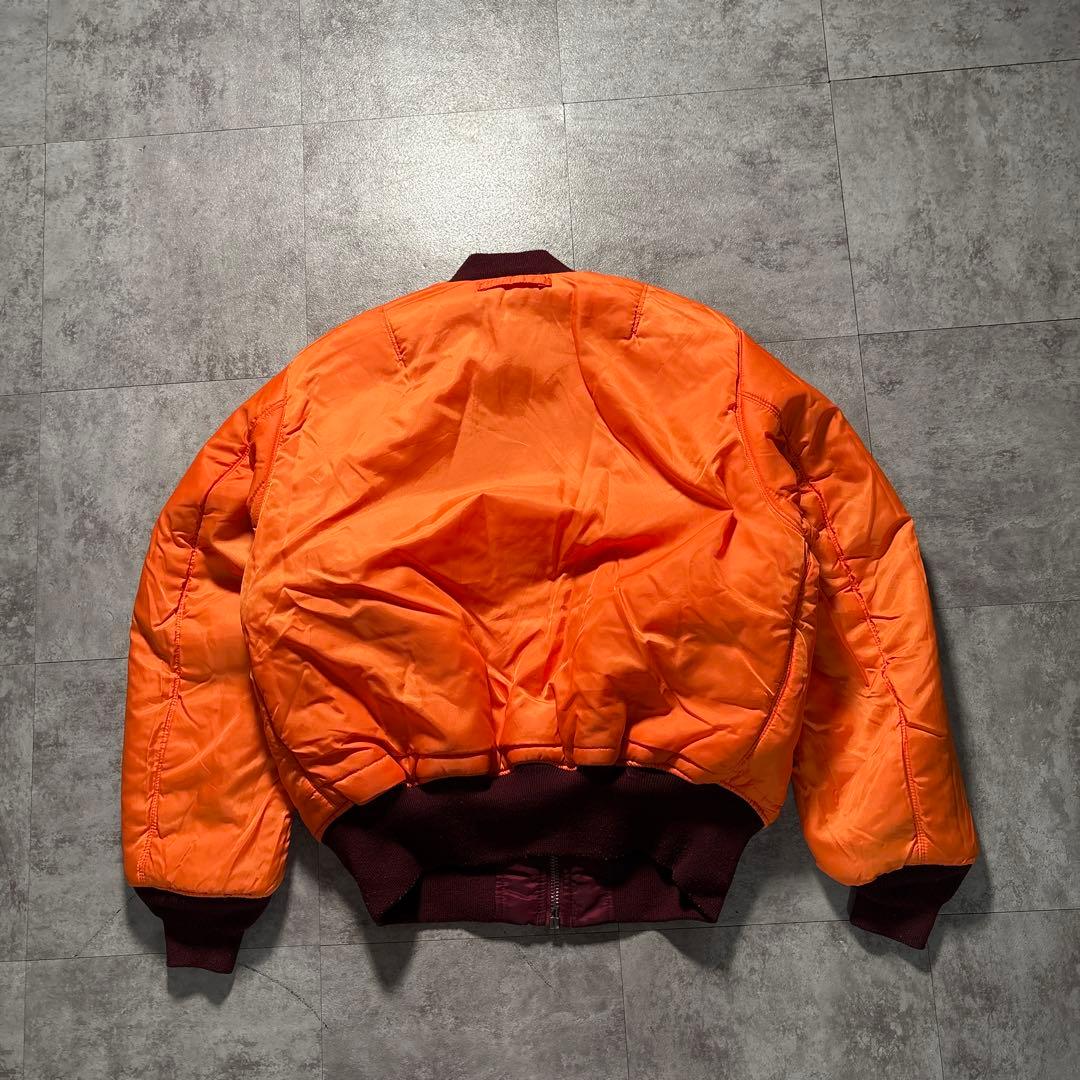 alpha reversible ma-1 flight jacket 短丈　L