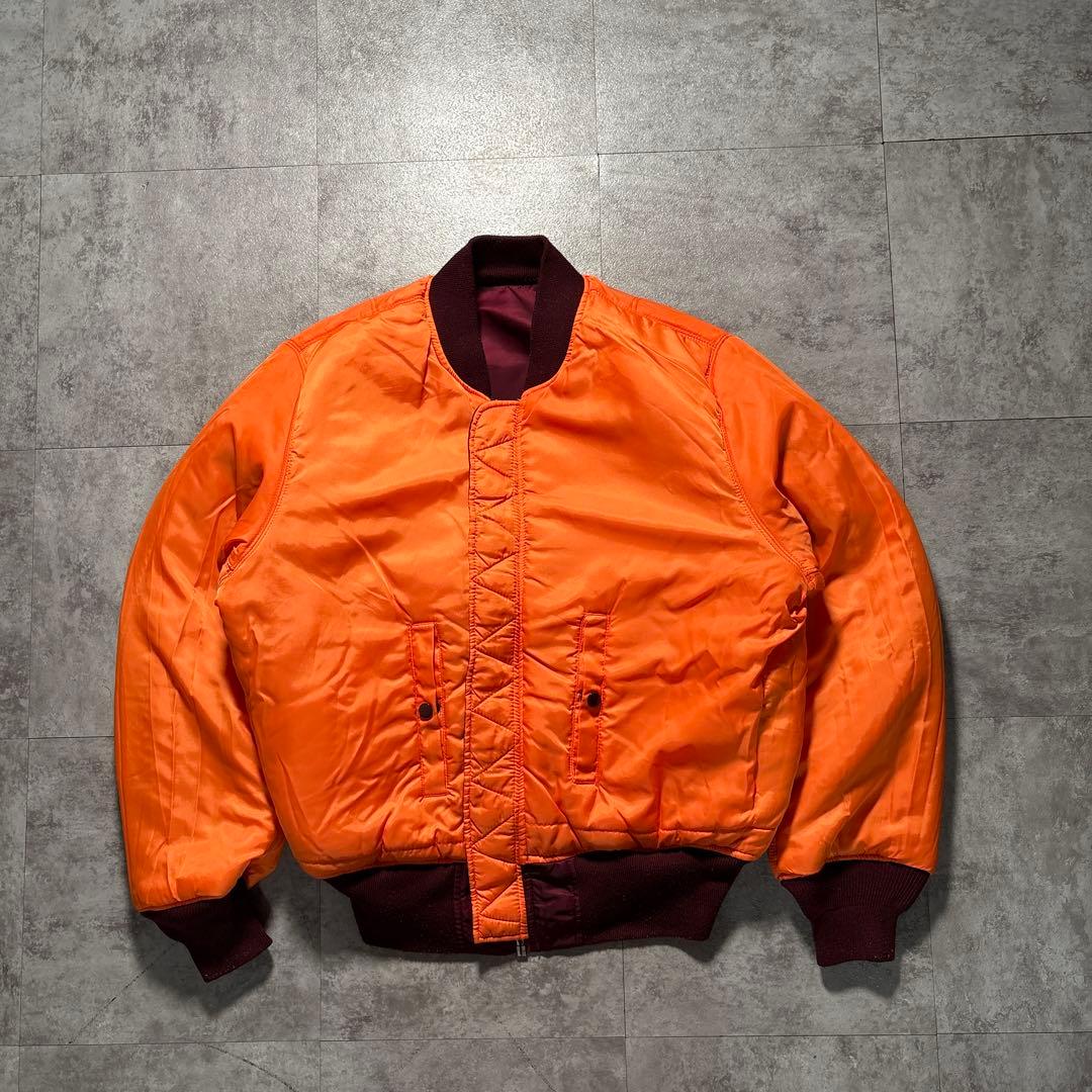 alpha reversible ma-1 flight jacket 短丈　L