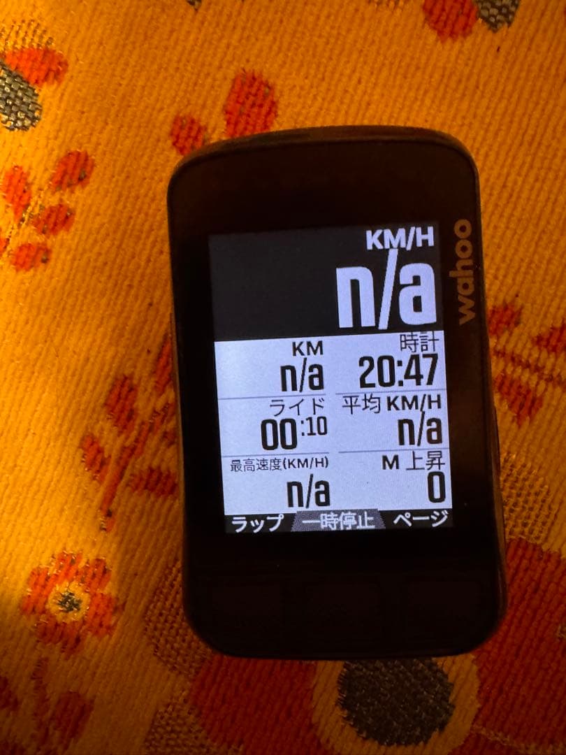 wahoo ELEMENT BOLT サイクルコンピューター レックマウント