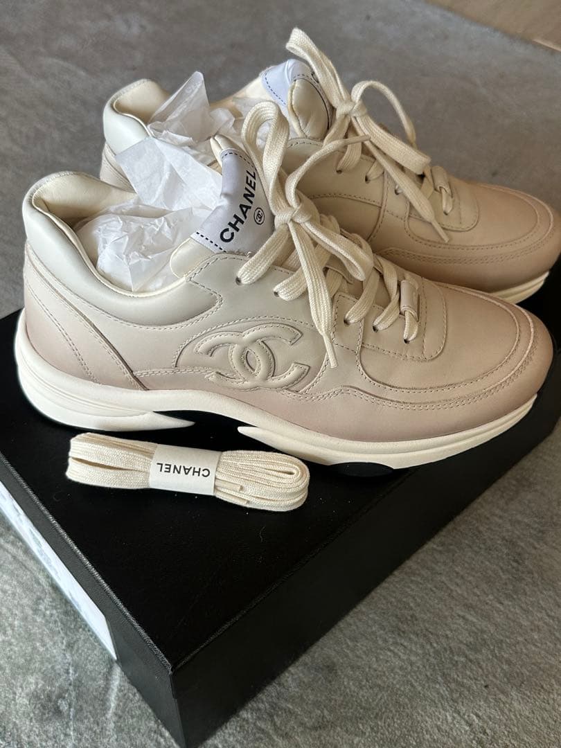 CHANEL スニーカー　38サイズ　シャネル