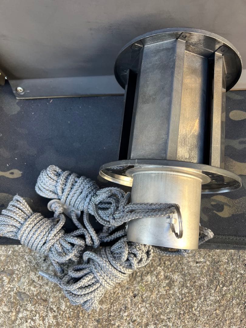 ユニフレーム UFペレットストーブ 煙突 ケース付き　ラスト値下げ