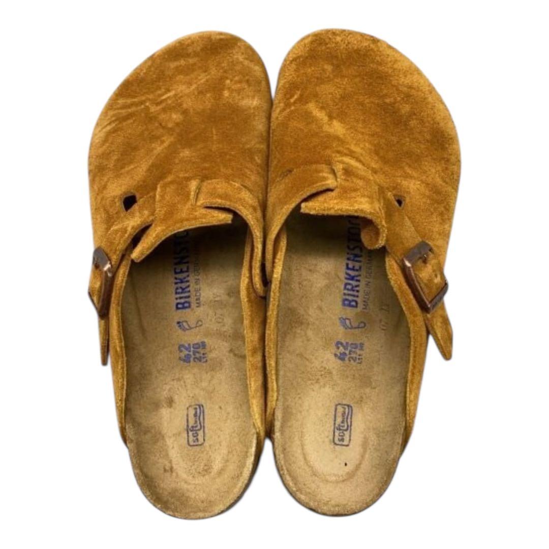 12112 BIRKENSTOCK ボストン スエード ミンク 27cm