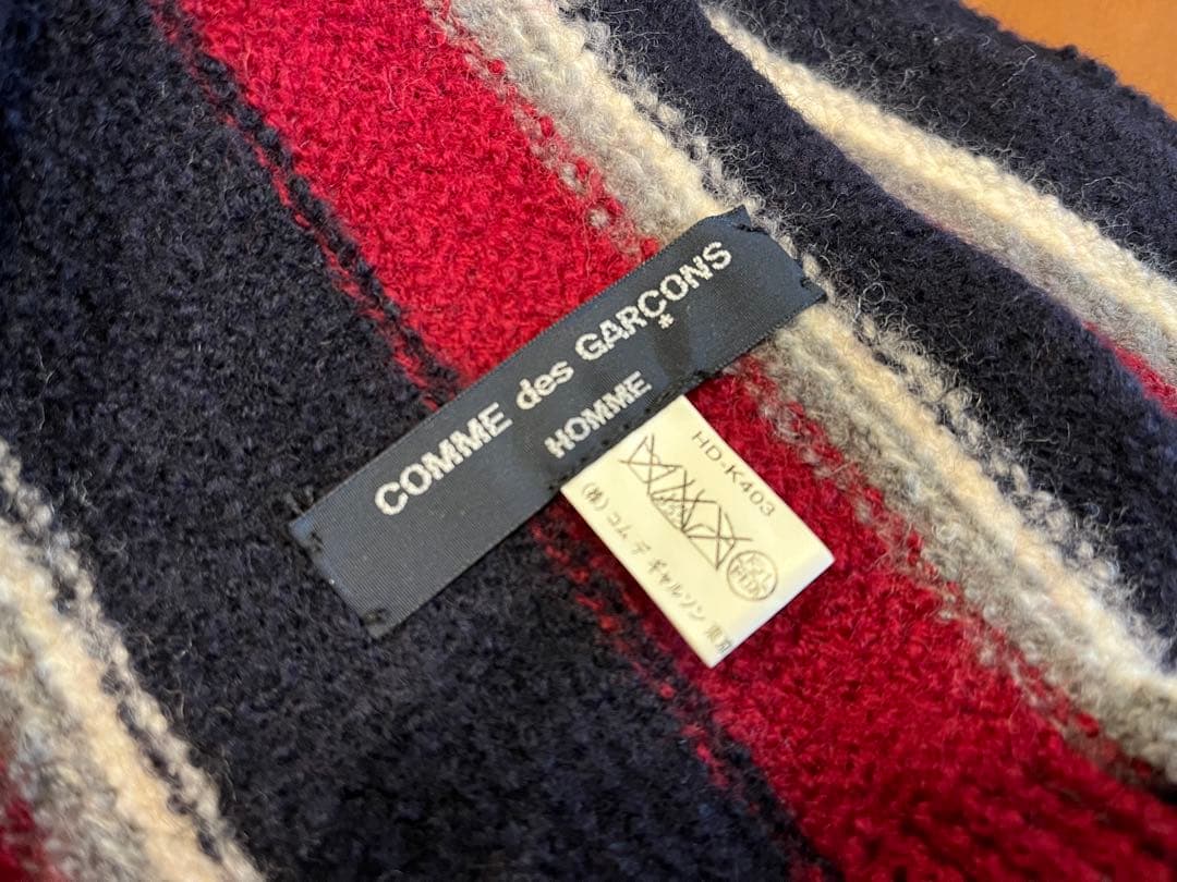 新品同様 コムデギャルソン マフラー COMME des GARCONS