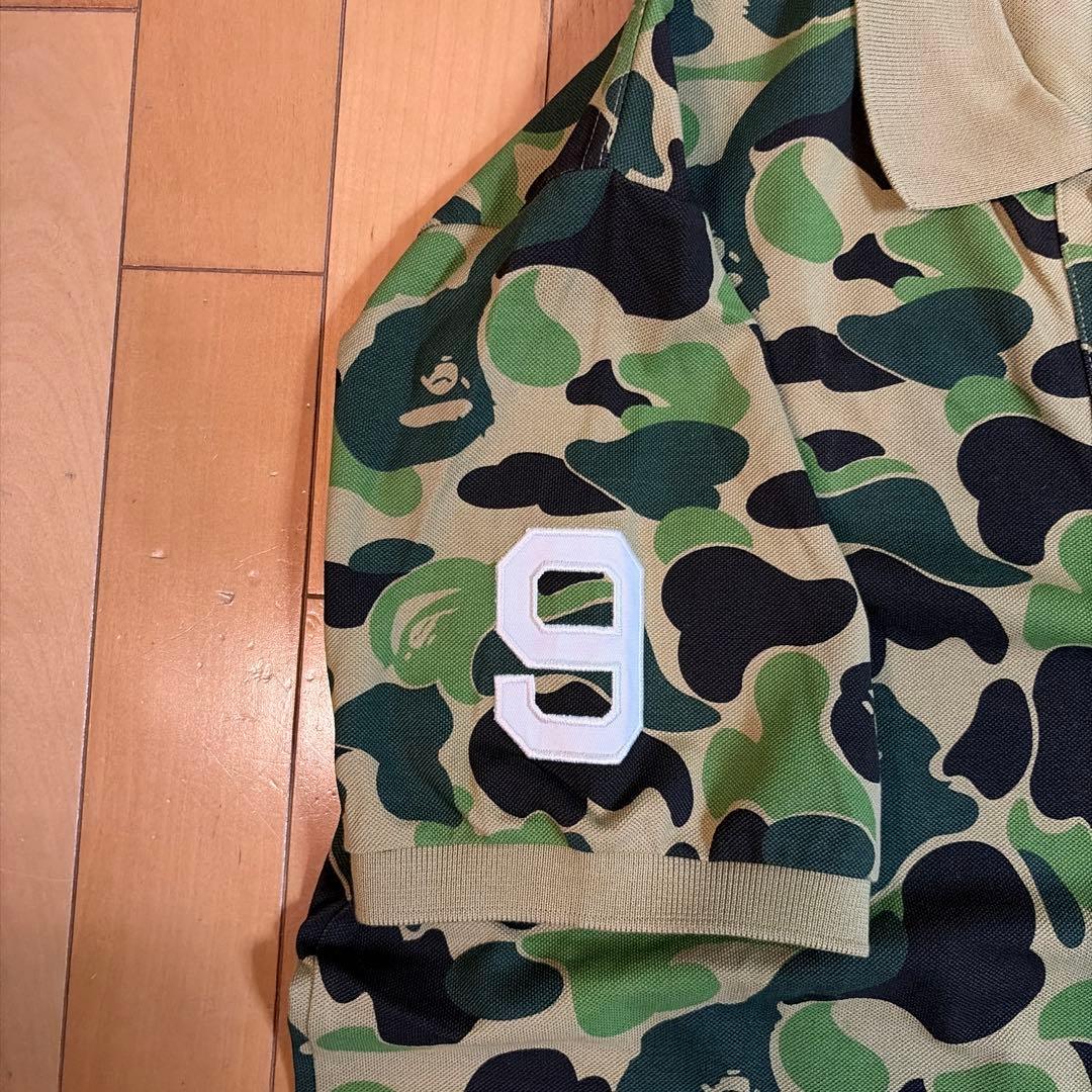 【kei】A Bathing Ape カモフラージュ ポロシャツ Ｌ