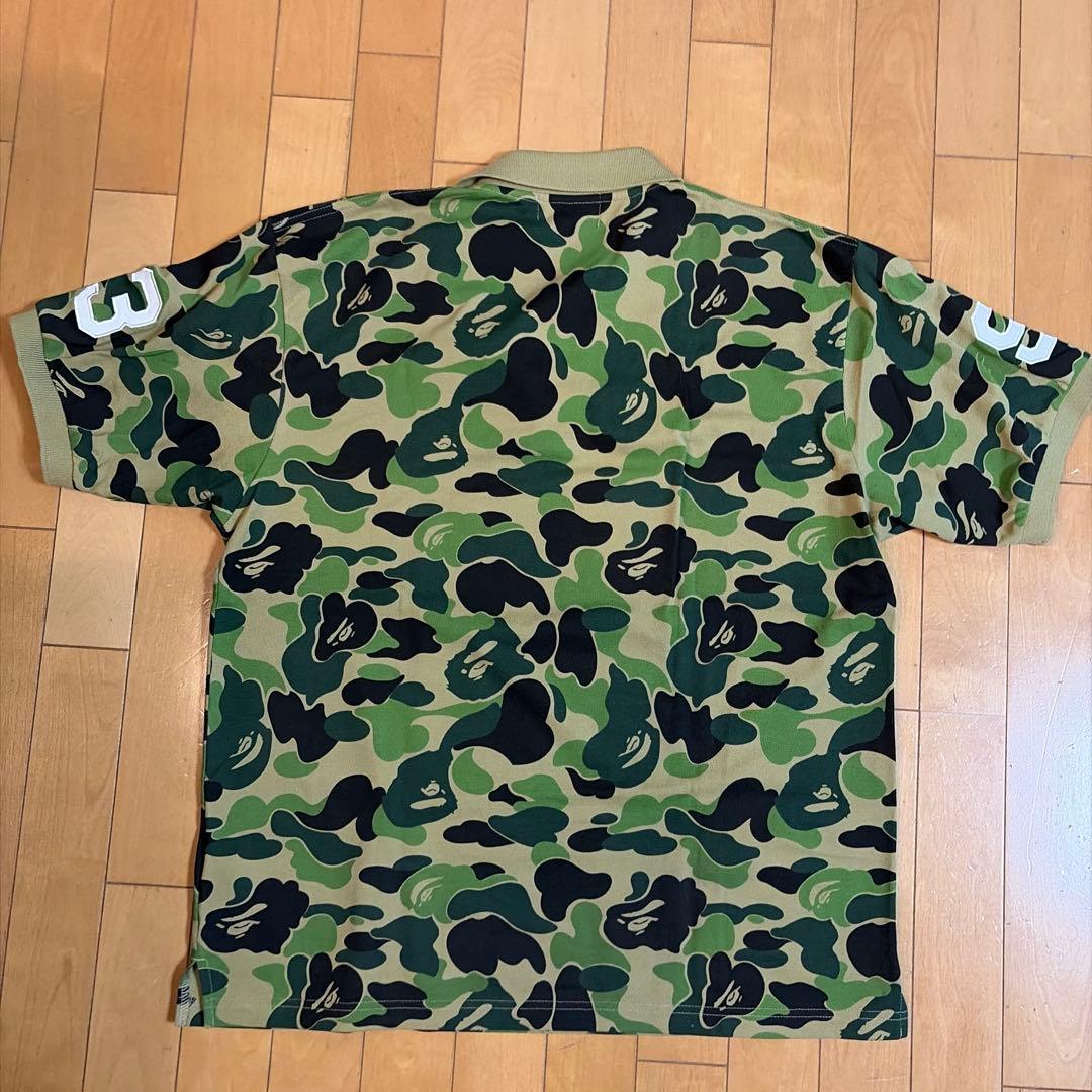 【kei】A Bathing Ape カモフラージュ ポロシャツ Ｌ