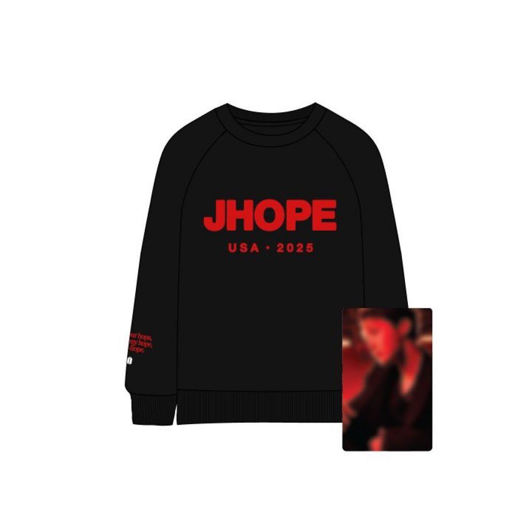 BTS hope on the stage クルーネックスウェットシャツ M