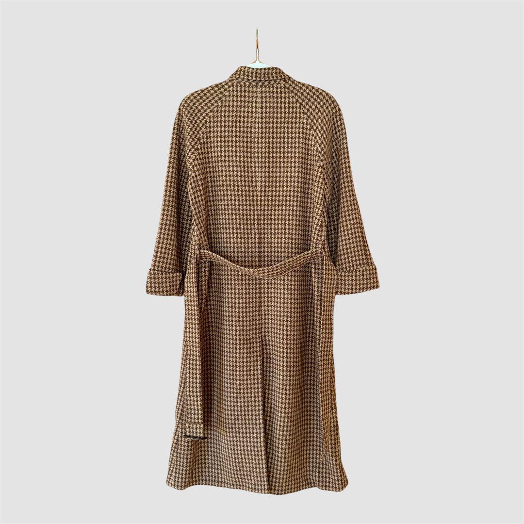 Ralph Lauren ラルフローレン ロングコート ブラウン ベージュ 千鳥