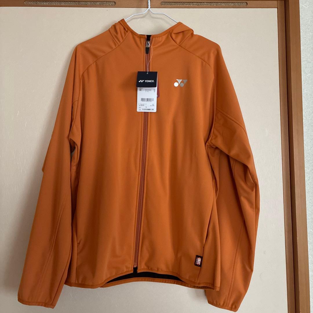 YONEX ウォームアップジャケット Lサイズ オレンジ