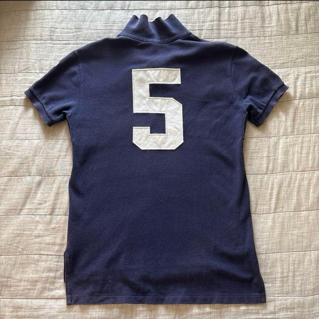 ポロラルフローレン ビッグポニー NEW YORK y2k 短丈 ポロシャツ