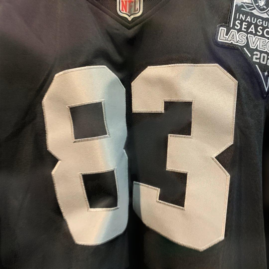 Nike NFLラスベガス・レイダース ユニフォーム 古着83番