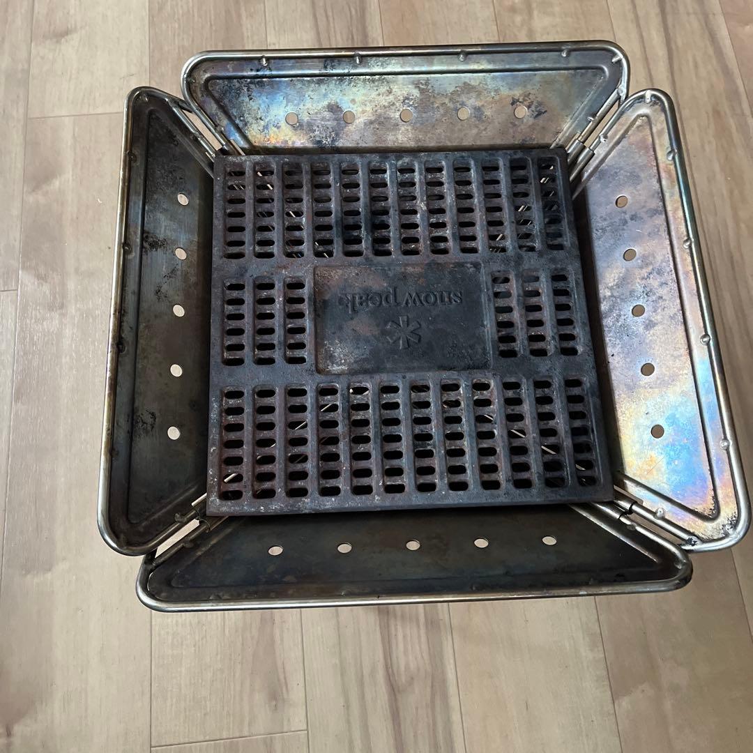 スノーピーク 焚き火台L チタンスピットのおまけ付き