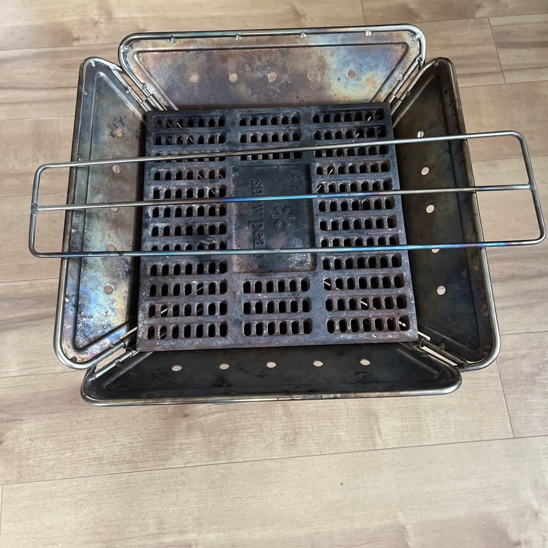 スノーピーク 焚き火台L チタンスピットのおまけ付き