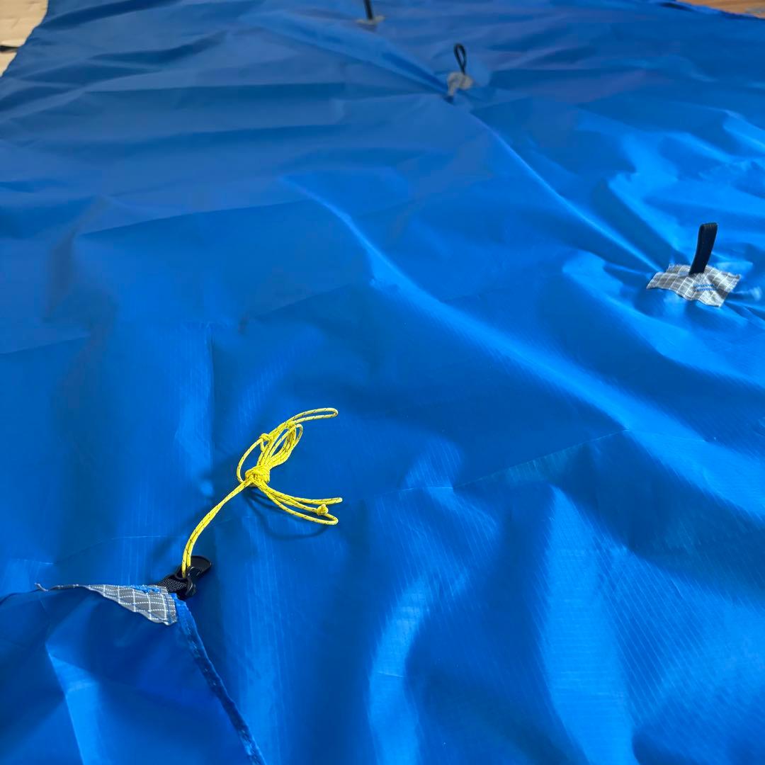 U.LSIMソロタープ(5×8) ブルー