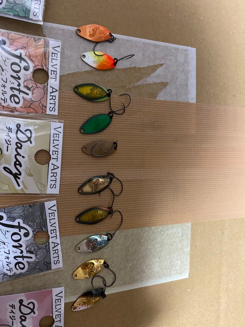 ベルベットアーツ フォルテ、デイジー20枚セット新品と中古