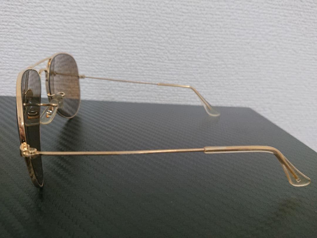 H1【希少】 ボシュロム Ray-Ban アビエーター サングラス USA製