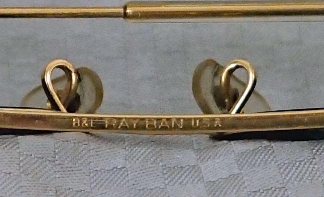 H1【希少】 ボシュロム Ray-Ban アビエーター サングラス USA製