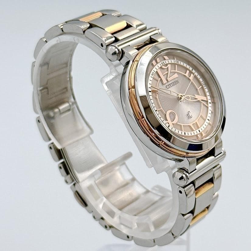 シチズン クロスシー レディース腕時計 エコドライブ ソーラー ピンクゴールド