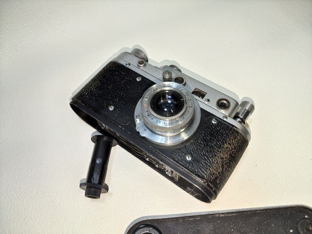 d*9様 ゾルキー　 カメラ×4台 革カバー×1 ソビエト　Zorki