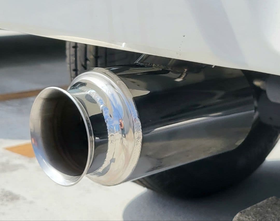 ハイゼットカーゴ(NA)S321V S331V用砲弾型マフラーカッター