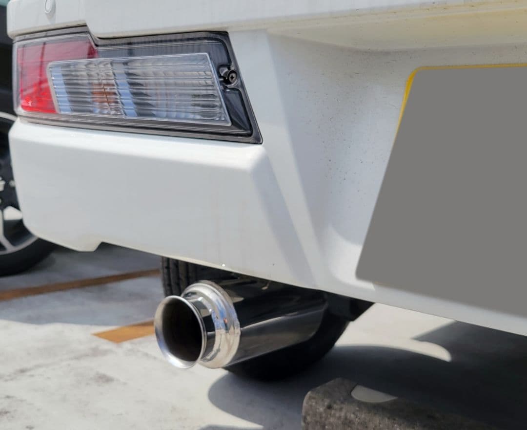 ハイゼットカーゴ(NA)S321V S331V用砲弾型マフラーカッター