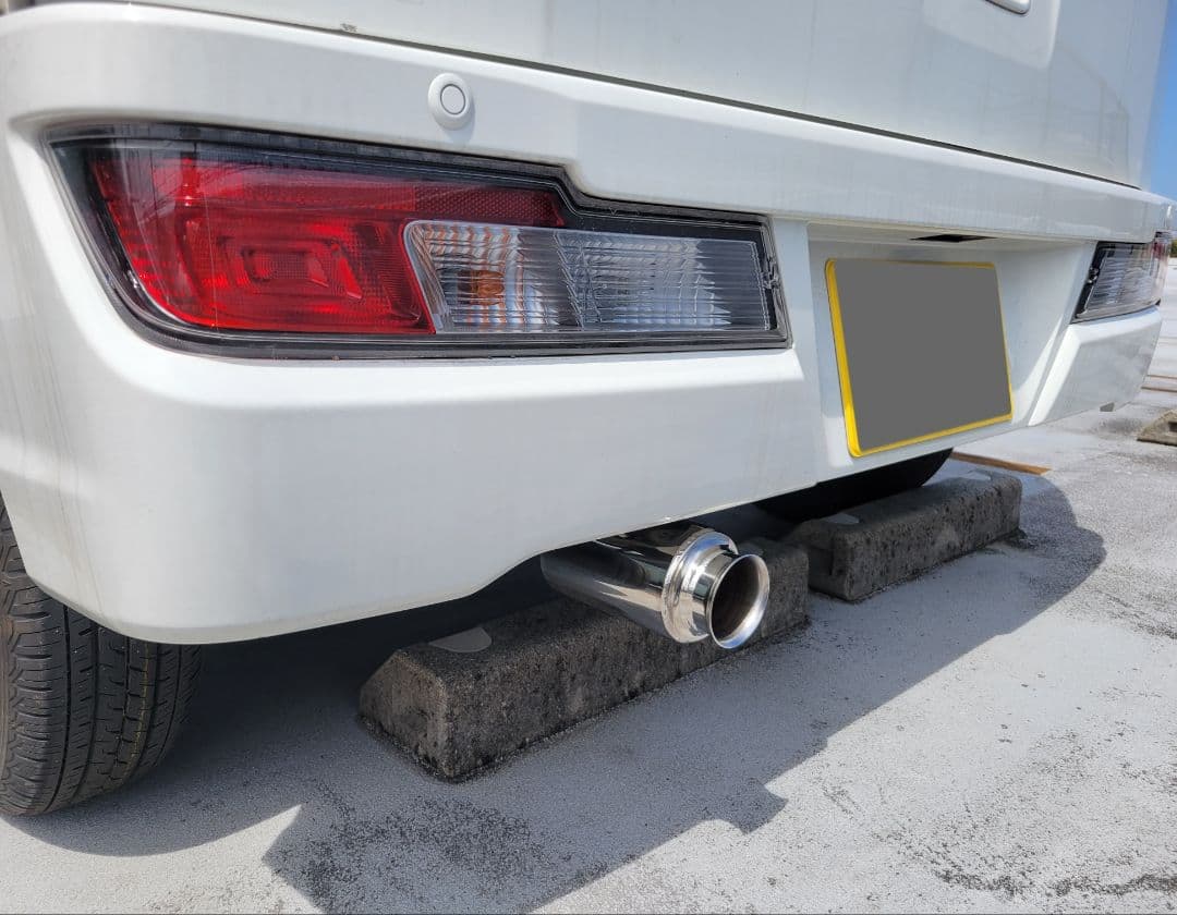 ハイゼットカーゴ(NA)S321V S331V用砲弾型マフラーカッター