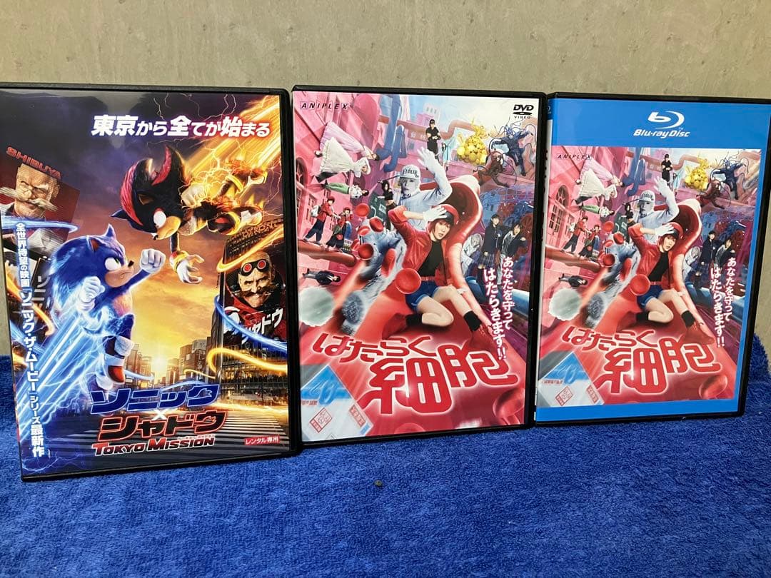 ［専用３点］ソニック×シャドウTOKYO MISSION/はたらく細胞２種