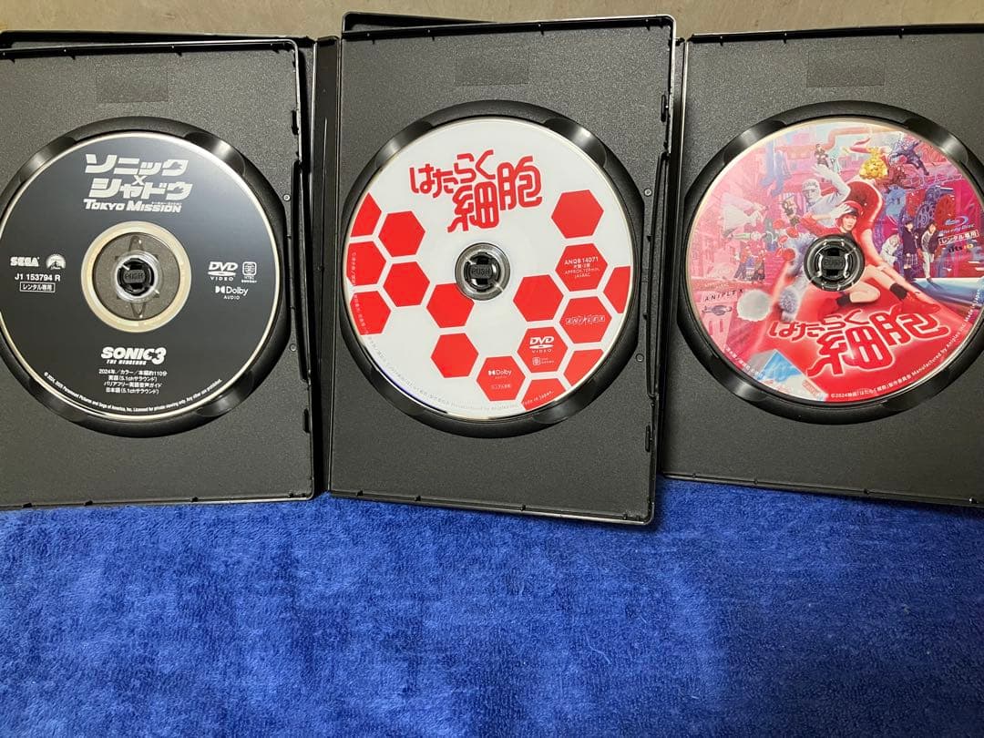 ［専用３点］ソニック×シャドウTOKYO MISSION/はたらく細胞２種