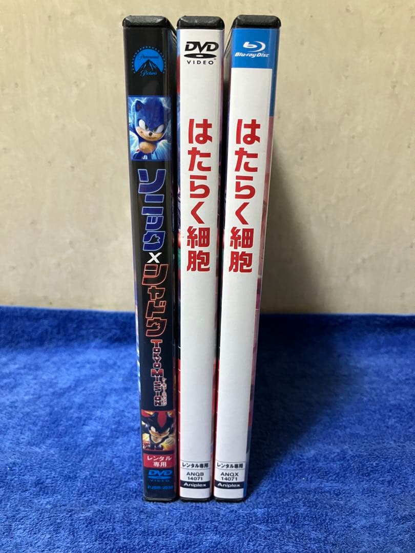 ［専用３点］ソニック×シャドウTOKYO MISSION/はたらく細胞２種