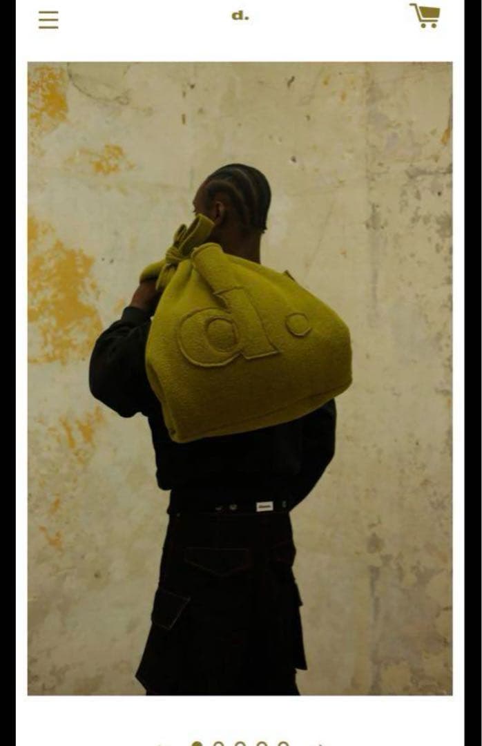 即日発送可　diemm handmade wool bag