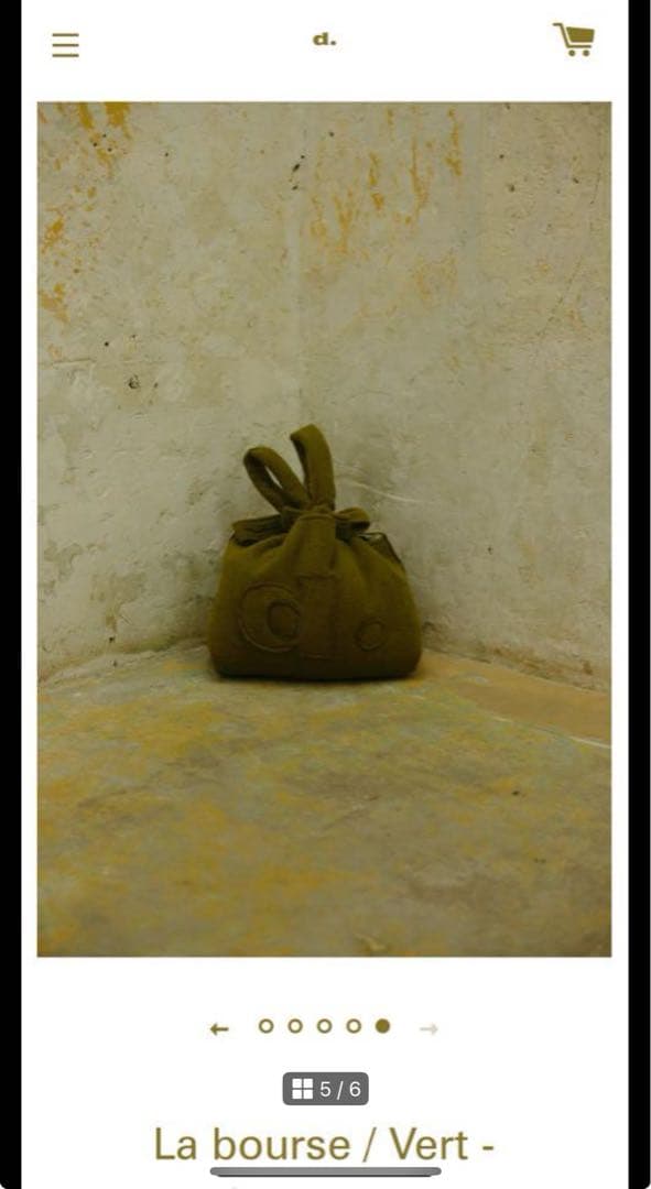即日発送可　diemm handmade wool bag