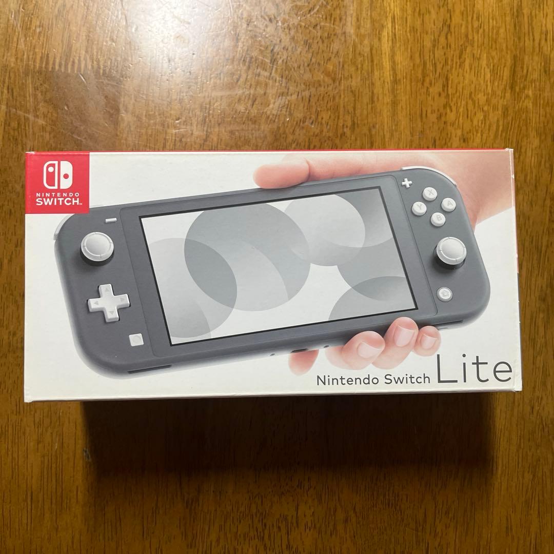 美品✴︎Nintendo Switch Lite グレー 本体 ACアダプター付き
