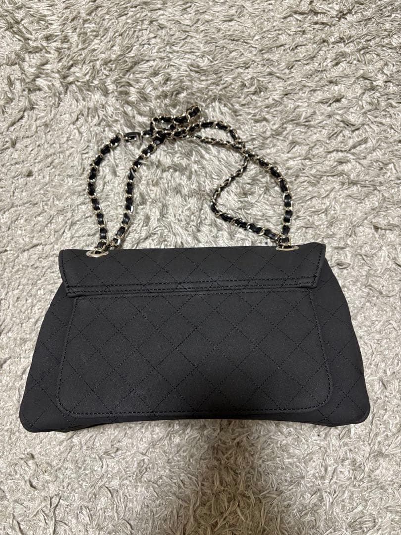 ③バックスキン風　　チェーンバッグ　ノベルティ