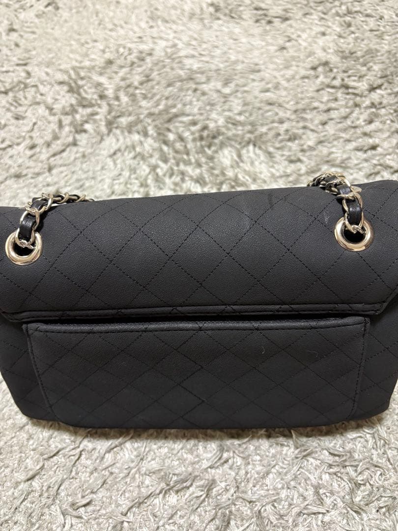 ③バックスキン風　　チェーンバッグ　ノベルティ